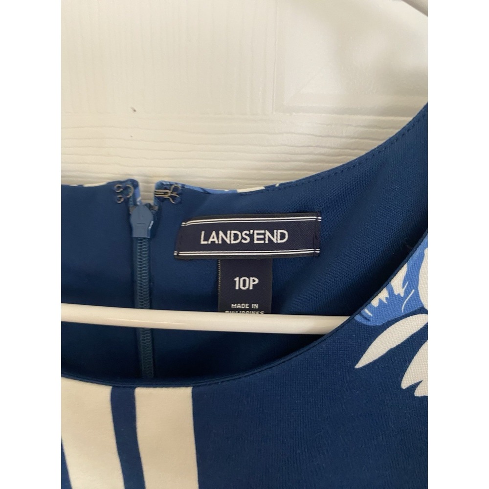 Lands End Size 10P Sheath Dress Pockets Women's - Picture 3 of 4